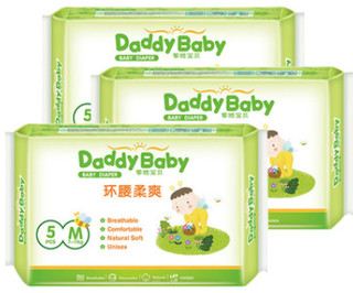 Daday baby 爹地宝贝 环腰柔爽纸尿裤 M15