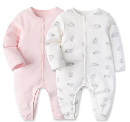 双11预售: goodbaby 好孩子 秋冬厚款婴儿连体衣 2件装