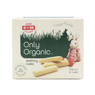  Only Organic 宝宝磨牙棒手指饼干 100g
