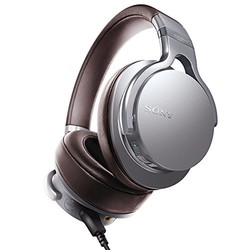 Sony 索尼 MDR-1ADAC/SMCN 头戴式立体声耳机 银色 (令人惊艳的声效 来自内置数字放大器的耳机)
