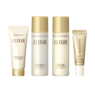 SHISEIDO 资生堂 ELIXIR WHITE 怡丽丝尔 抗衰老系列 体验装4件套