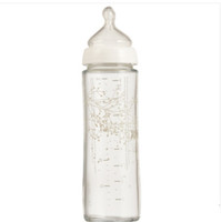 NUK 纤巧宽口系列 耐高温玻璃彩色奶瓶 240ml