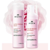 1日0点、双11预售：NUXE 欧树 温和玫瑰爽肤水 200ml+洁面泡沫 150ml+小金油 10ml