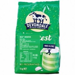 Devondale 德运 调制成人奶粉 （脱脂）1kg  *2件 +凑单品