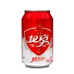 BEIJINGBEER 北京啤酒 10度 纯生 330ml*24听 *2件