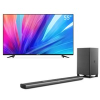 双11预售、历史新低：PHILIPS 飞利浦 Fidelio B8 回音壁家庭影院+KKTV K55S 液晶电视