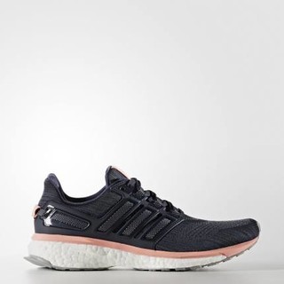 adidas 阿迪达斯 Energy Boost 3 女士跑鞋 19793288 午夜灰/橙色 37