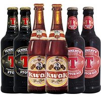 TENNENT'S 黑啤酒 330ml*2瓶+苏格兰艾尔啤酒 330ml*2瓶+快克啤酒 330ml*2瓶