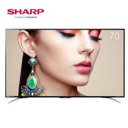 18日：SHARP 夏普 LCD-70MY5100A 70英寸 4K液晶电视