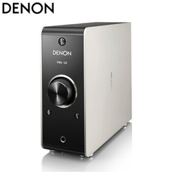 天龙（DENON）音响 音箱 耳机输出口 数字输入 时尚 Hi-Fi 立体声功放 PMA-50 银黑色