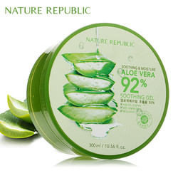 NATURE REPUBLIC 自然乐园 芦荟舒缓保湿凝胶 300ml（赠30ml洗面奶）