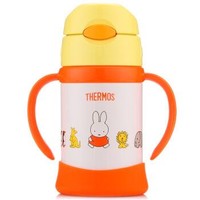 京东PLUS会员、限地区：THERMOS 膳魔师 FHI-250B 卡通不锈钢宝宝吸管杯 250ml