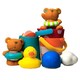 hape 泰迪和朋友们戏水玩偶组 花式水漏桶组合 洗澡益智玩具12个月以上 suit0030+凑单品