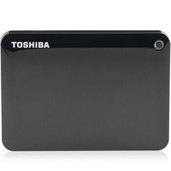 东芝（TOSHIBA）V8 CANVIO高端系列 2.5英寸 移动硬盘（USB3.0）1TB（经典黑）