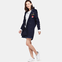 Etam WEEKEND 艾格周末 170234030 女士刺绣风衣外套