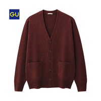 GU 极优 289770 男士V领针织开衫