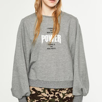 西雅衣家 C&A 200196160 女式字母印花卫衣