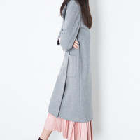 西雅衣家 C&AC&A CA200185109 女款羊毛混纺大衣