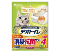 日本进口佳乐滋沸石猫砂除臭大颗粒去味双层猫沙盆用4L无尘包邮