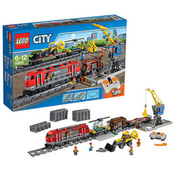 乐高城市组60098城市重载列车LEGO CITY 玩具积木益智趣味拼插+凑单品