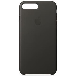 Apple iPhone 8 Plus/7 Plus 皮革保护壳  炭灰色