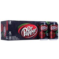 Dr Pepper 胡椒博士 樱桃味kele  1箱 355mlx12罐 *4件 +凑单品
