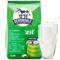 Devondale 德运 脱脂成人奶粉 1kg *4袋 + 凑单品 *4件 +凑单品