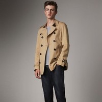 BURBERRY 博柏利 Chelsea 40107191 男士短款风衣 +凑单品