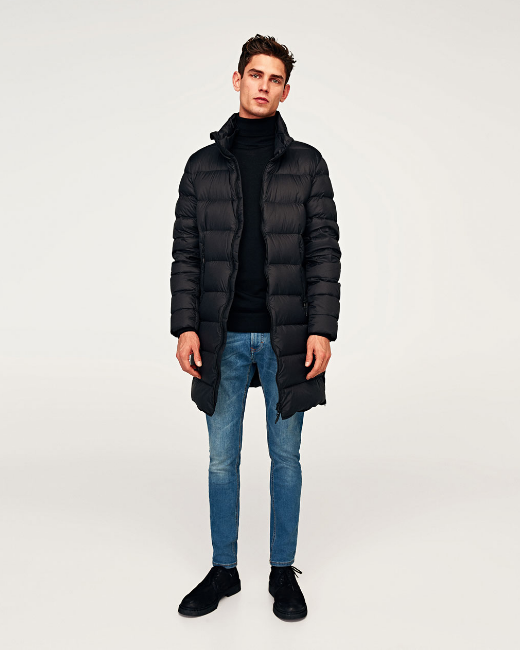 zara 05475310800 男士羽绒服