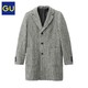 双11预告：GU 极优 289761 男士羊毛混纺轻型修身大衣