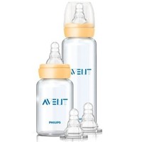 AVENT 新安怡 SCD803/01 标准口径玻璃奶瓶新生儿套装 *3件