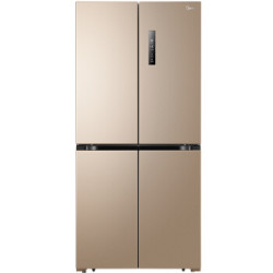 美的(Midea) 468升 多维智能双变频十字对开多门冰箱 63.6cm薄身 风冷无霜 电脑控温 BCD-468WTPM(E)芙蓉金