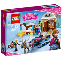京东PLUS会员：LEGO 乐高 迪斯尼公主系列 41066 安娜与克斯托夫的雪橇探险 *2件