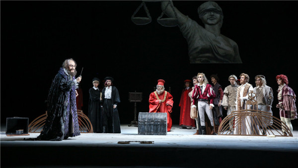 国家大剧院制作莎士比亚经典话剧威尼斯商人北京站