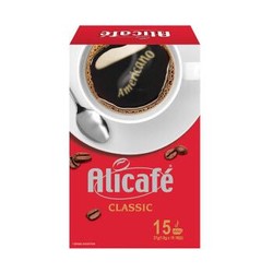 马来西亚进口 啡特力（Alicafe）美式速溶黑咖啡粉27g（1.8gx15条） *10件