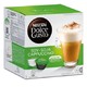 英国进口 雀巢Nestle 多趣酷思 豆奶卡布奇诺胶囊咖啡 咖啡豆研磨咖啡粉 16只装196g *8件