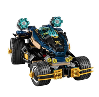 商品 lego 乐高 幻影忍者系列 70625 武士12连发冲锋车vxl