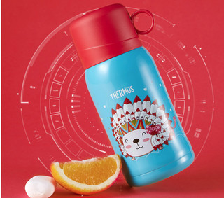 THERMOS 膳魔师 TCKA-550F PK 儿童高真空不锈钢保温杯 550ml