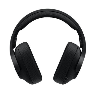 logitech 罗技 G433 耳罩式头戴式有线耳机 黑色 3.5mm