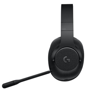 logitech 罗技 G433 耳罩式头戴式有线耳机 黑色 3.5mm
