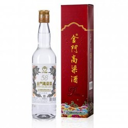 金门高粱 58度白金龙 500ml