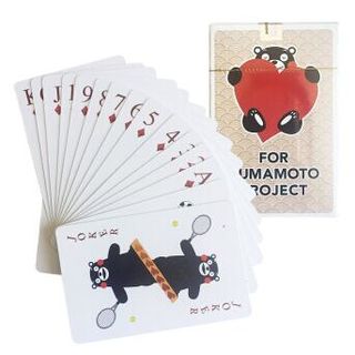 KUMAMON 酷MA萌 日本熊本熊创意扑克