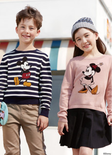 UNIQLO 优衣库 UT MICKEY STANDS 403536 圆领针织衫