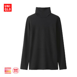 双11预告：女装 HEATTECH EXTRA WARM两翻领T恤(长袖) 172183 优衣库UNIQLO