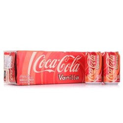 Coca-Cola 可口可乐 香草口味汽水 355ml*12罐