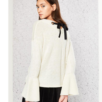 西雅衣家 C&A CA200196495 女式荷叶袖针织衫