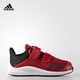双11预告：adidas 阿迪达斯 BY8976  男婴童 FortaRun CFI  跑步鞋 浅猩红