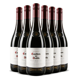 Casillero del Diablo 红魔鬼 黑皮诺葡萄酒整箱装 750ml*6支