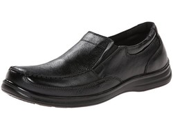 Nunn Bush Men's Max Slip-On Loafer 黑色 10 D(M) US