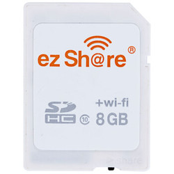 易享派(ez Share)WiFi SD卡 8G 第四代 SDHC Class10 WIFI无线传输 专业APP分享娱乐办公文档